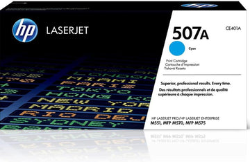  HP 507A CE401A Cyan Toner Cartridge for reliable and consistent performance