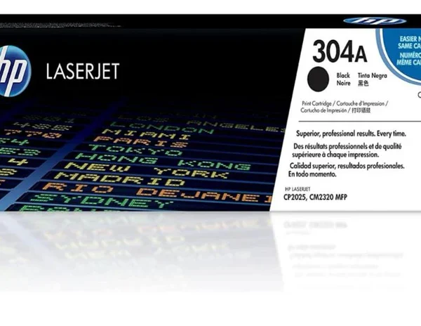 HP 304A CC530A Black Toner Cartridge