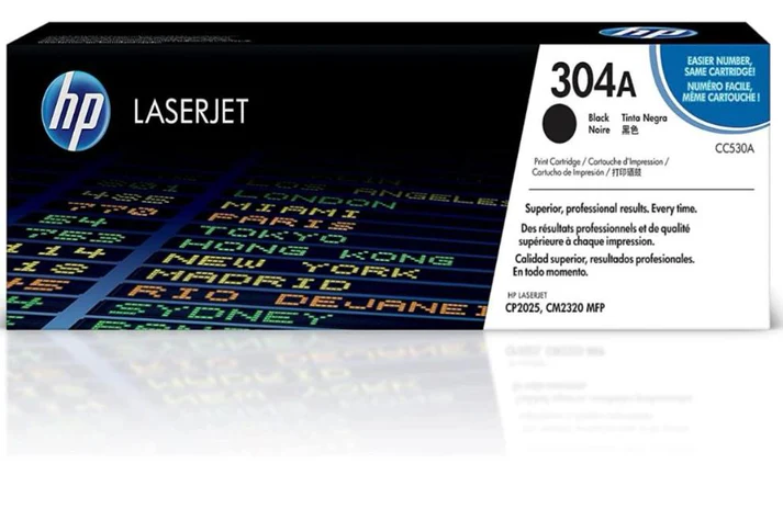 HP 304A CC530A Black Toner Cartridge