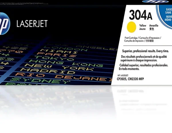 HP 304A CC532A Yellow Toner Cartridge