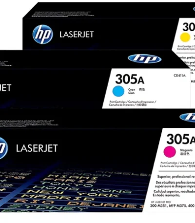 HP 305A 3-Pack Toner